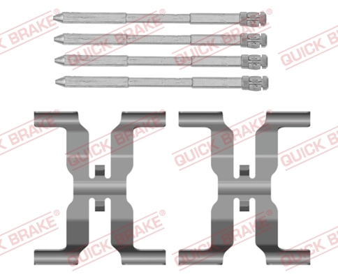 Accessory Kit, disc brake pad